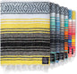 Authentic Handwoven Mexican Blanket | Yoga Blankets, Outdoor, Picnic, Beach, Camping | Equestrian Saddle | Serape 50X70 Inches - Sunshine, Pack of 1
